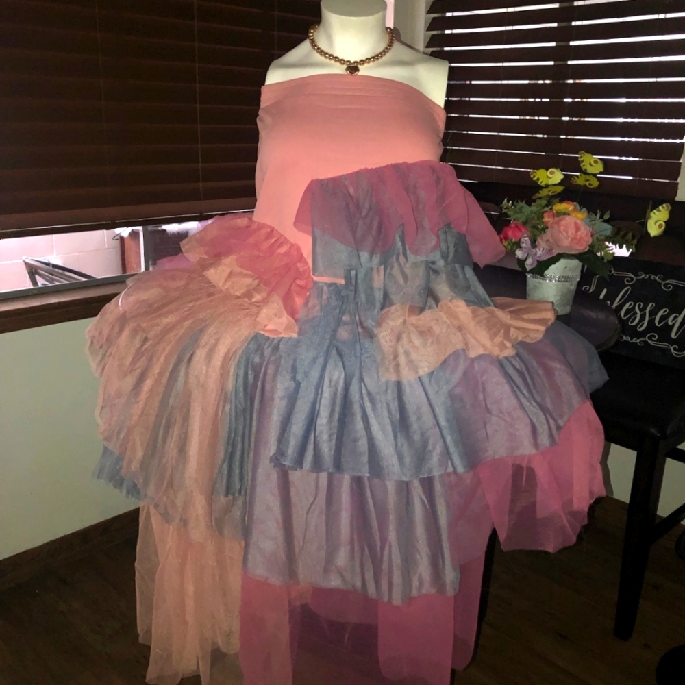 TOV TULLE COMBO Dress/Shirt